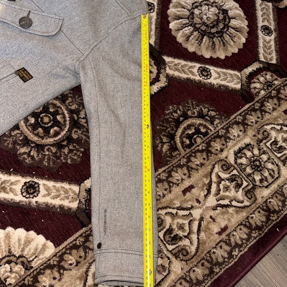 G-Star Men's Gray Wool Military Jacket - Picture 12 of 13